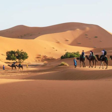 Desert Berber Fire Camp เมอร์ซูกา ภายนอก รูปภาพ