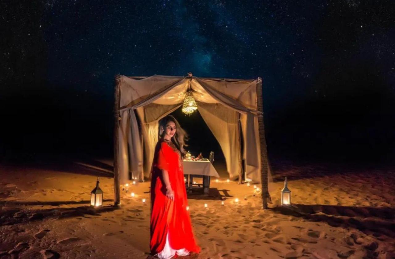 Desert Berber Fire Camp เมอร์ซูกา ภายนอก รูปภาพ