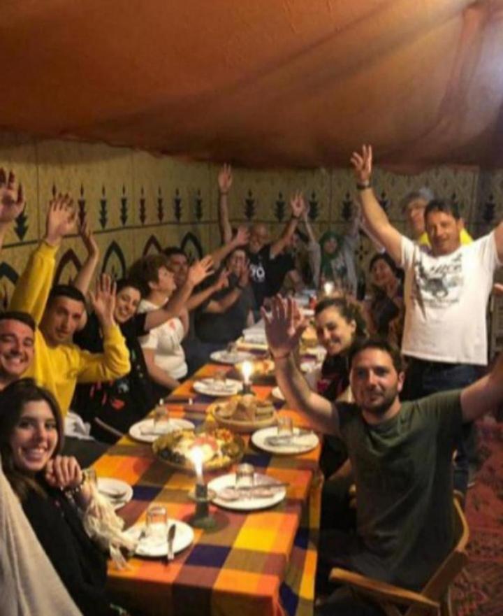 Desert Berber Fire Camp เมอร์ซูกา ภายนอก รูปภาพ