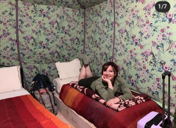 Desert Berber Fire Camp เมอร์ซูกา ภายนอก รูปภาพ