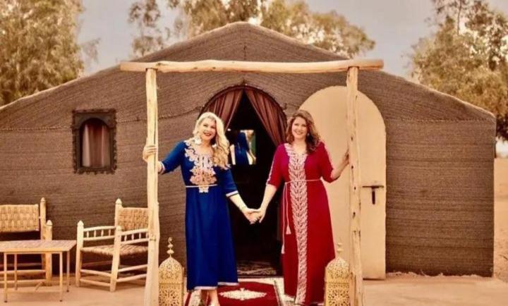 Desert Berber Fire Camp เมอร์ซูกา ภายนอก รูปภาพ