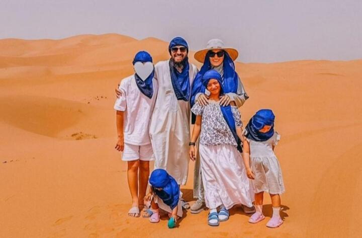 Desert Berber Fire Camp เมอร์ซูกา ภายนอก รูปภาพ