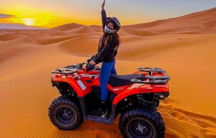 Desert Berber Fire Camp เมอร์ซูกา ภายนอก รูปภาพ