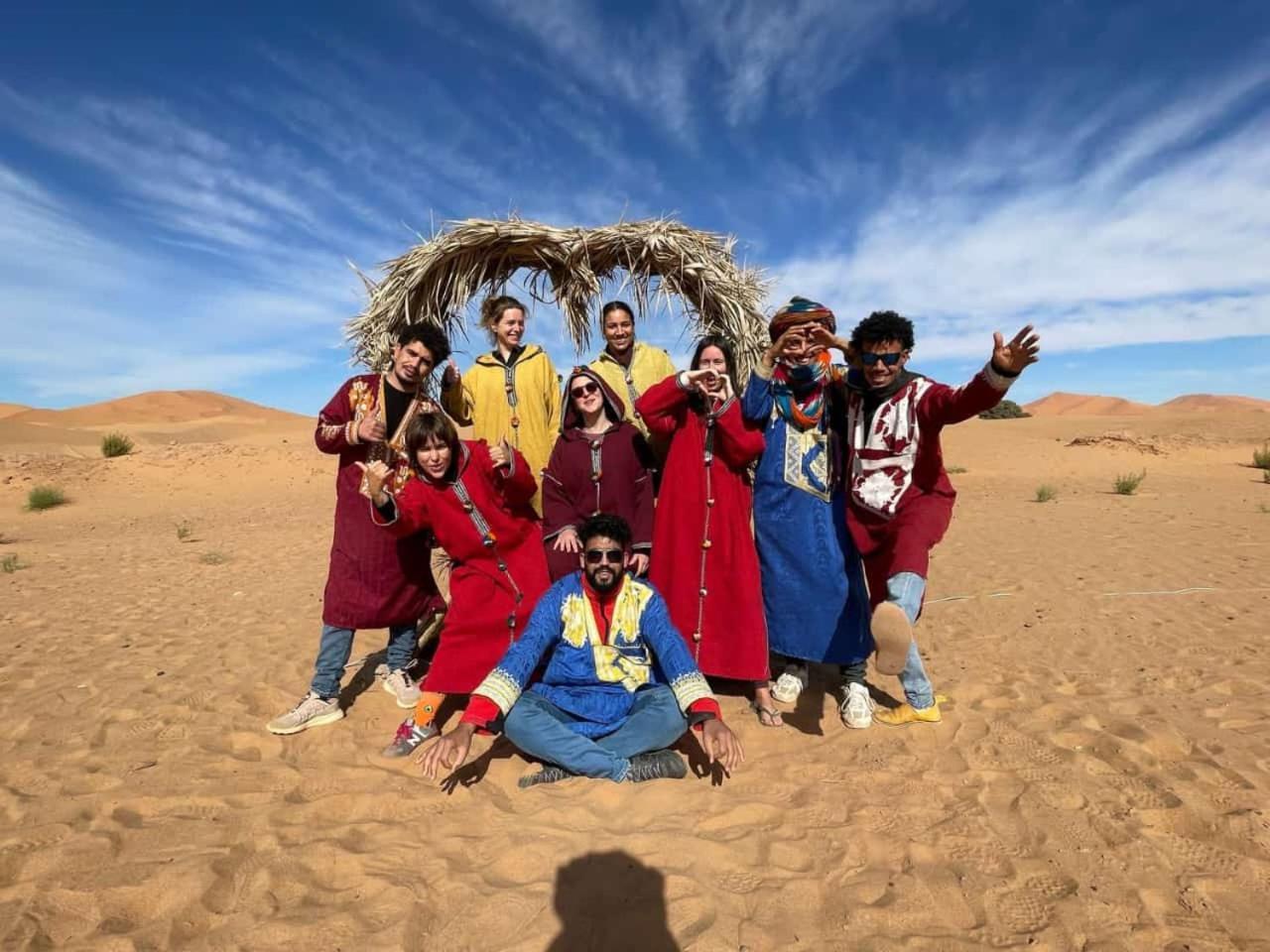 Desert Berber Fire Camp เมอร์ซูกา ภายนอก รูปภาพ